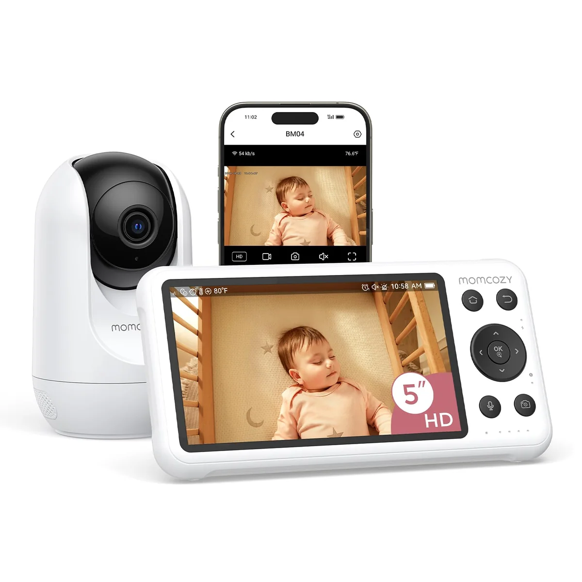 Momcozy Smart WiFi Baby Monitor with Camera and Audio Review