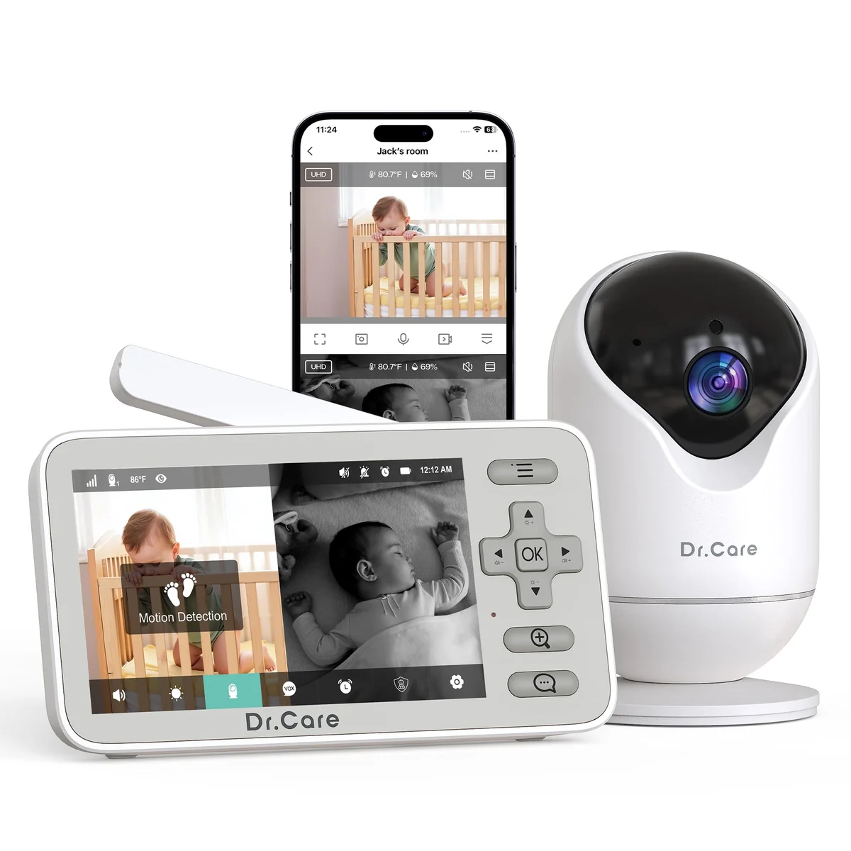 Dr.Care VistaView Lite Smart WiFi Baby Monitor Review
